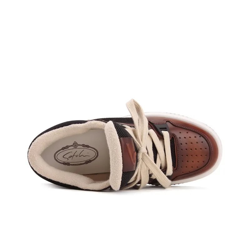 Satchi Low-Top Casual Shoes Men's Brown-3