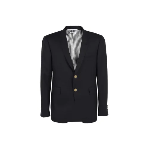 THOM BROWNE Business Suits Men Navy