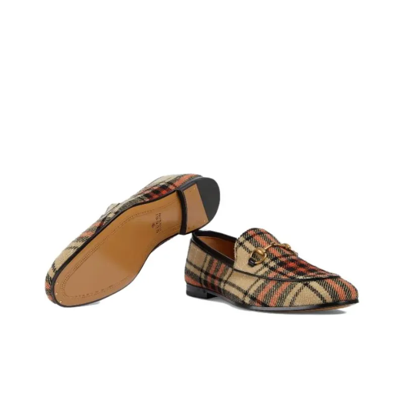 GUCCI Jordaan Loafer 'Tartan'-5