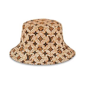 LOUIS VUITTON Crafty Bucket Hats Unisex Orange