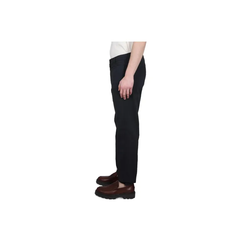 ASPESI Straight Leg Drawstring Chino Trousers-2