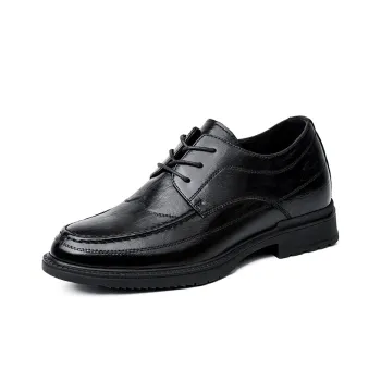 SULEGAO Dress Shoes Men's Black