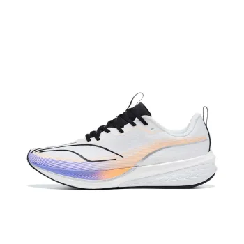 LiNing Red Hare 6 Pro Cushioning Wear Resistant Low Top Sprint Long Distance Running Training Running Shoes Men's White