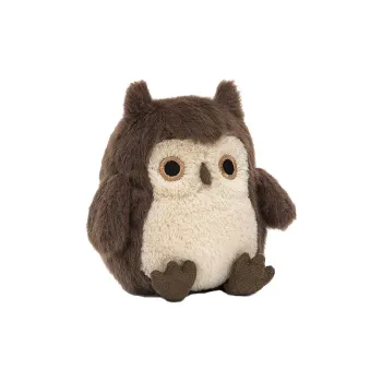 JELLYCAT Brown Owling Stuffed Animal