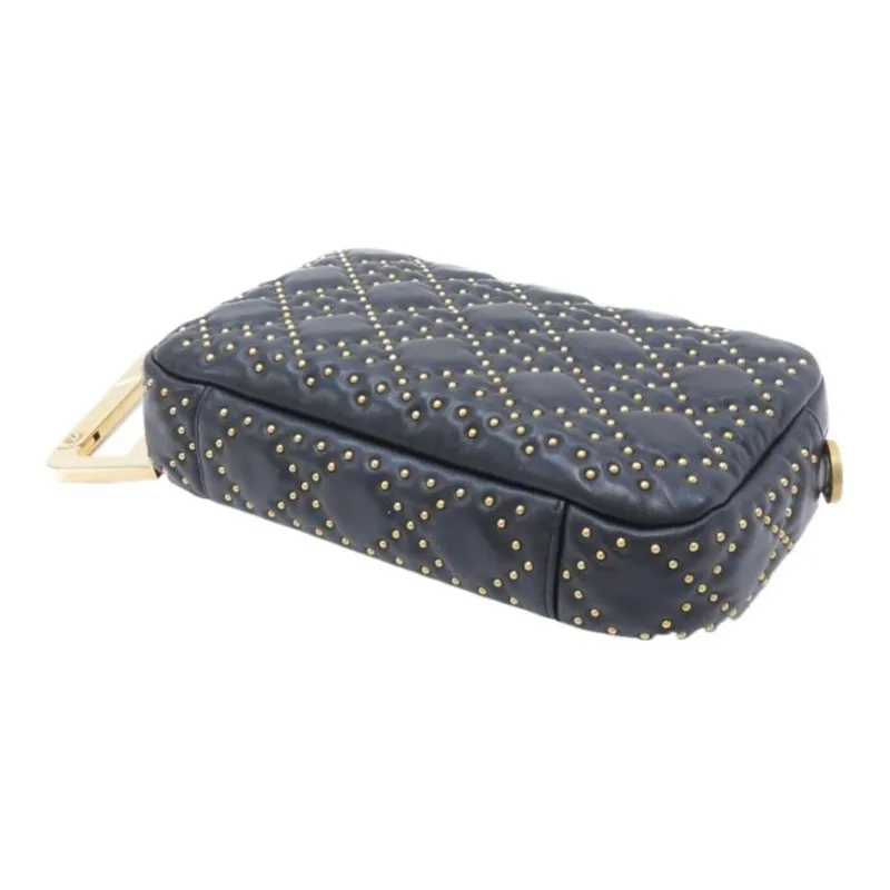 DIOR Lambskin Clutch Women's Black-1