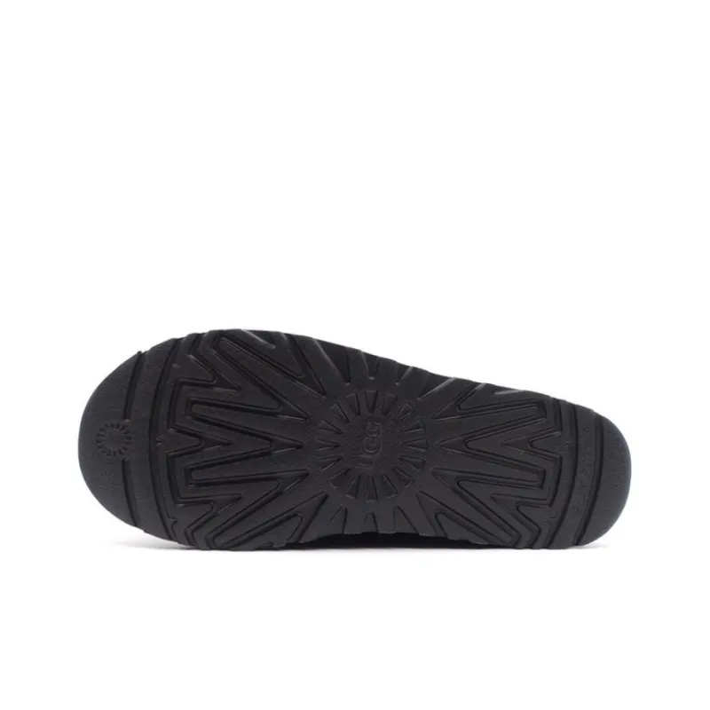 UGG Tasman Leather Slipper Black-3