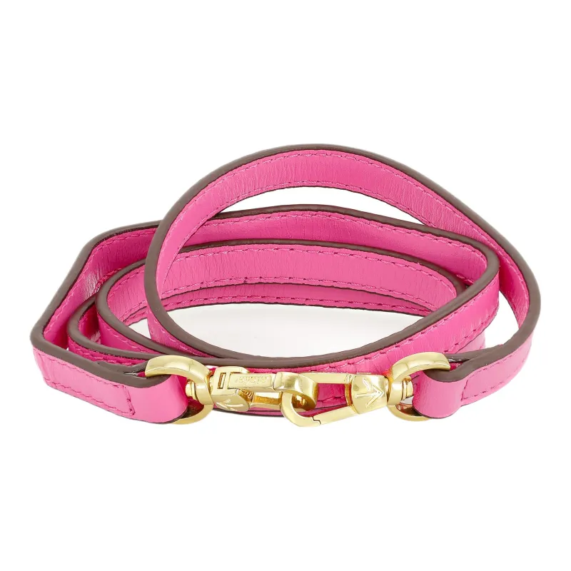 Manu Atelier Calfskin Shoulder Bag Women's Fuchsia-6