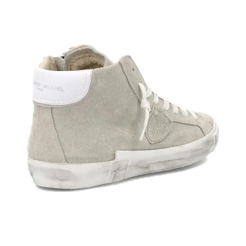 PHILIPPE MODEL Paris PRSX Suede High-top Sneakers-4