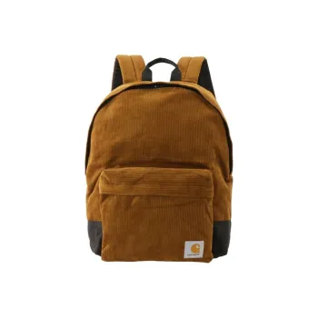 Carhartt Cotton Blend Corduroy Backpack Regular Unisex Brown