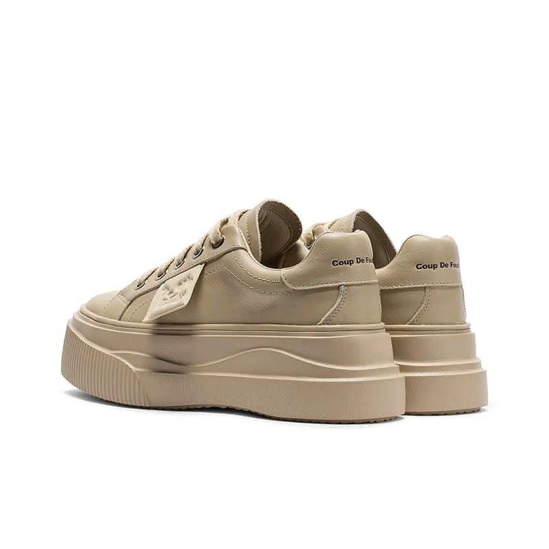 Coup De Foudre Height Increasing Low-Top Skateboard Shoes 6cm Women's-3