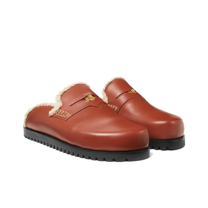 VERSACE Medusa Leather Mules-2