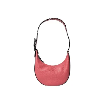 LONGCHAMP Roseau Essential Cow Leather Crescent Moon Bag Shoulder Bag Women's Garnet Red