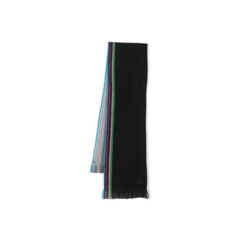 Paul Smith Striped Edge Knitted Scarf