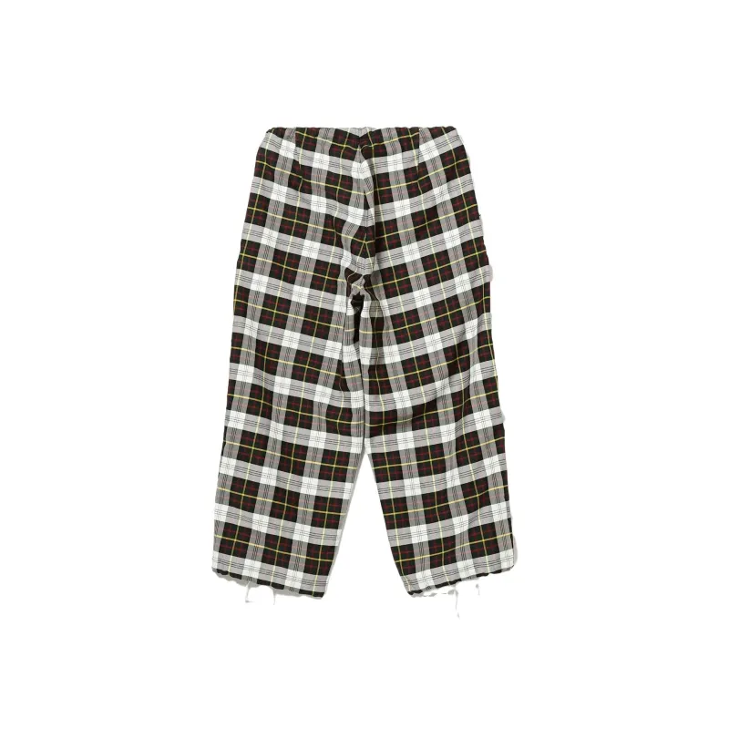 Beams Checked Trousers-1