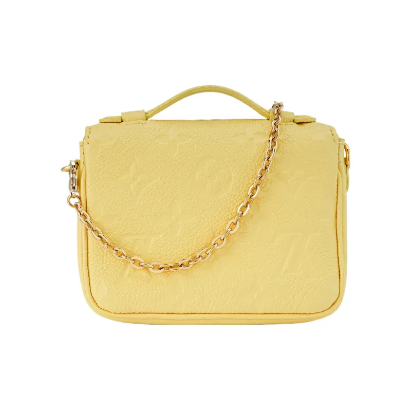LOUIS VUITTON Micro Métis Monogram Empriente Yellow-4