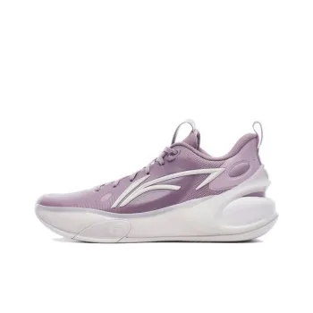 LiNing YuShuai 17 LOW Anti Slip Wear Resistant Low Top Basketball Shoes Men's Purple