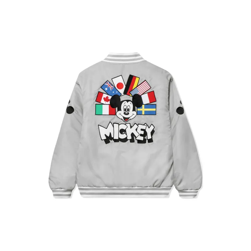 Disney Baseball Jerseys Unisex Gray-1