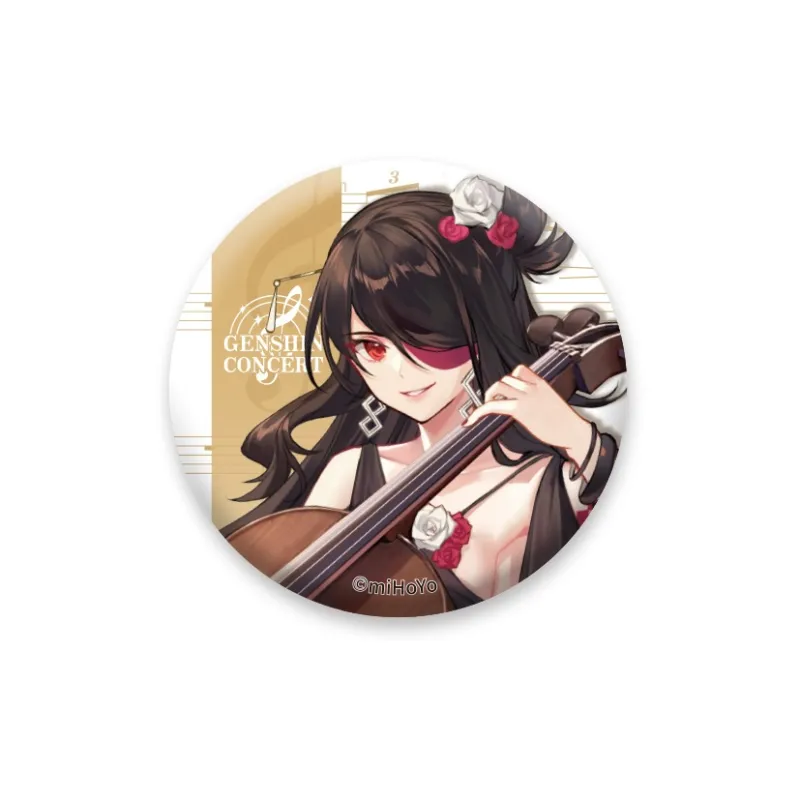 GenShin Venti Barbara Qiqi Cola Diluc Beiying Qingkong Kaya Xiangpi Symphony Into Dream Collection Character Badges-8