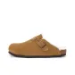 Yellow Brown Suede+Wool