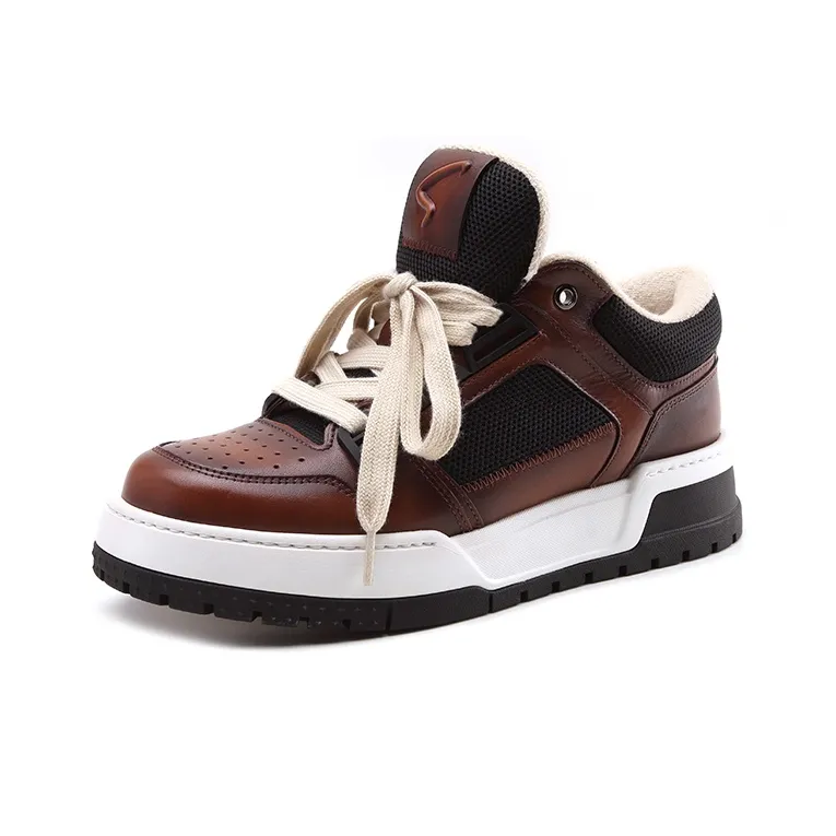 Satchi Low-Top Casual Shoes Men's Brown-1