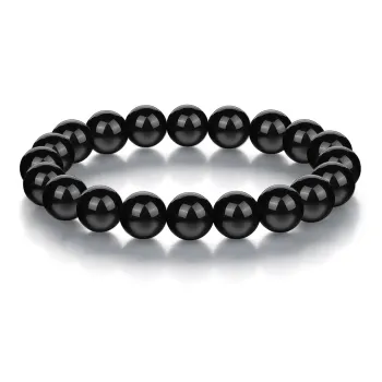 SEVEN COOK Obsidian Bracelets Men's