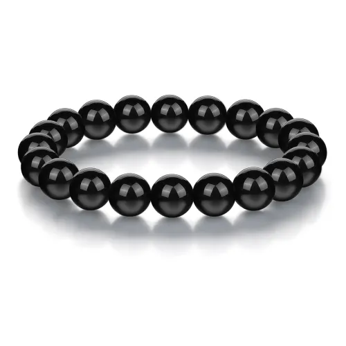SEVEN COOK Obsidian Bracelets Men's