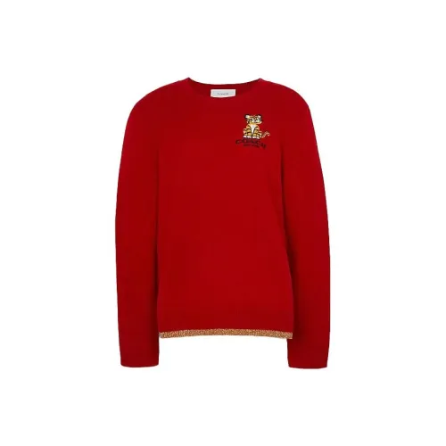 COACH Sweaters Women's Red