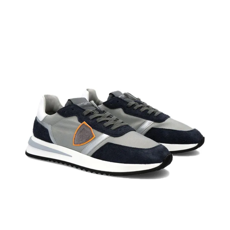 PHILIPPE MODEL Paris Tropez 2.1 Suede Lace-up Sneakers-1