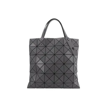 ISSEY MIYAKE Prism Polyester Tote Shopping Bag Laptop Bag One Shoulder Handbag Women's Gray