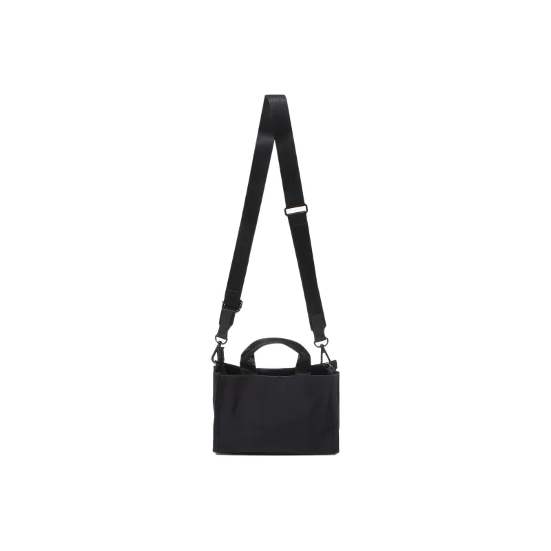 FILA Heritage Nylon Tote Bag Shopping Bag Shoulder Bag Crossbody Bag Handbag Mini Women's Black-1