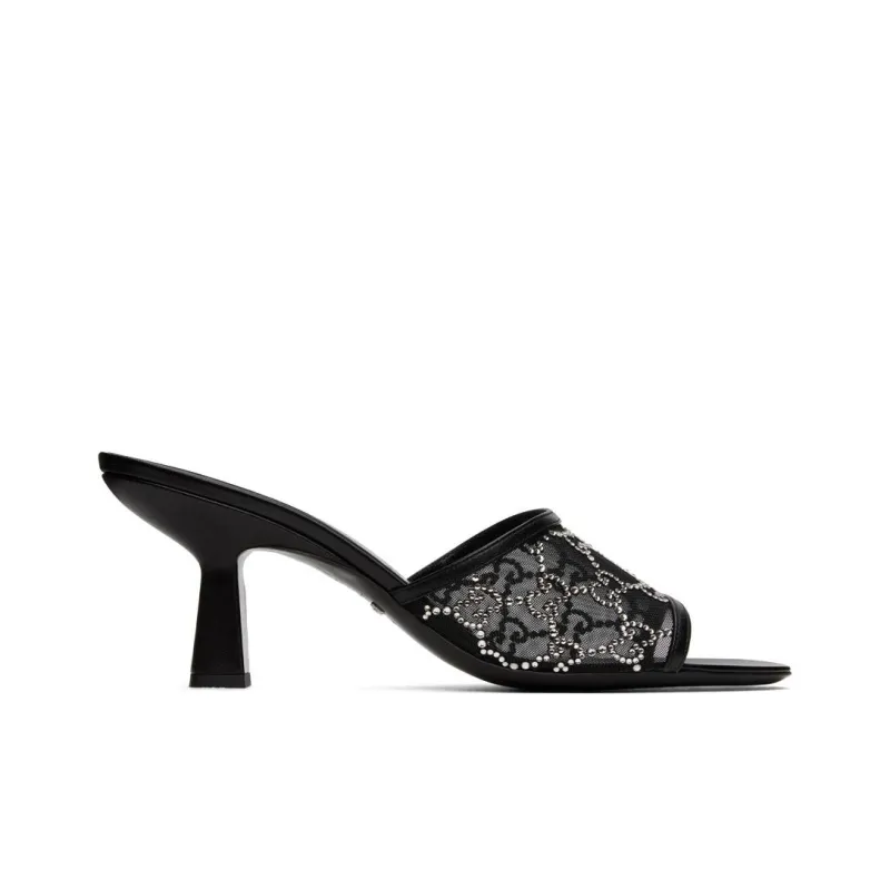 GUCCI GG Supreme 80mm Mesh Mules-1