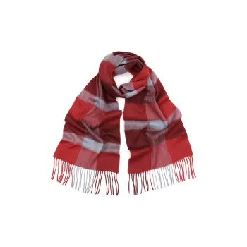 MARJAKURKI Red Scarf Atmosphere At The Peak Of The Mountains Greeting Card Elegance Unisex