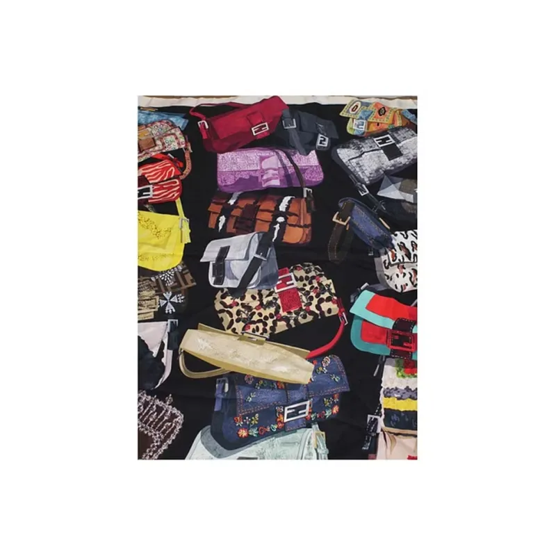 FENDI Graphic Bags Printed Scarf-1