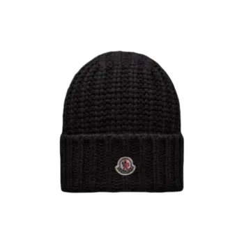 Moncler Logo-patch Cashmere-blend Beanie