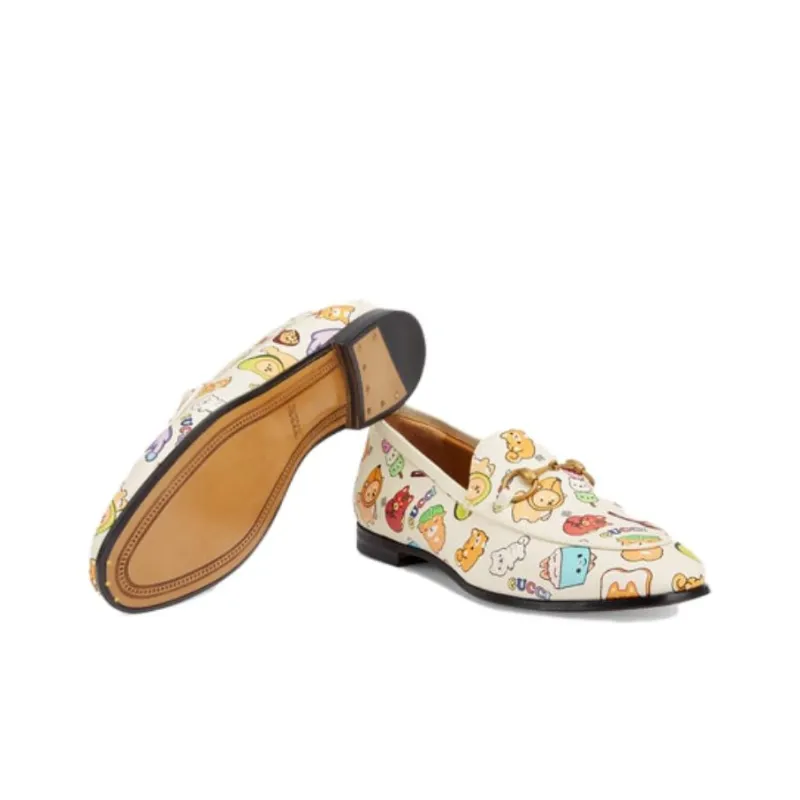 GUCCI Pikarar X GUCCI Women's Jordaan Loafer 'Animal Print' Women's-5