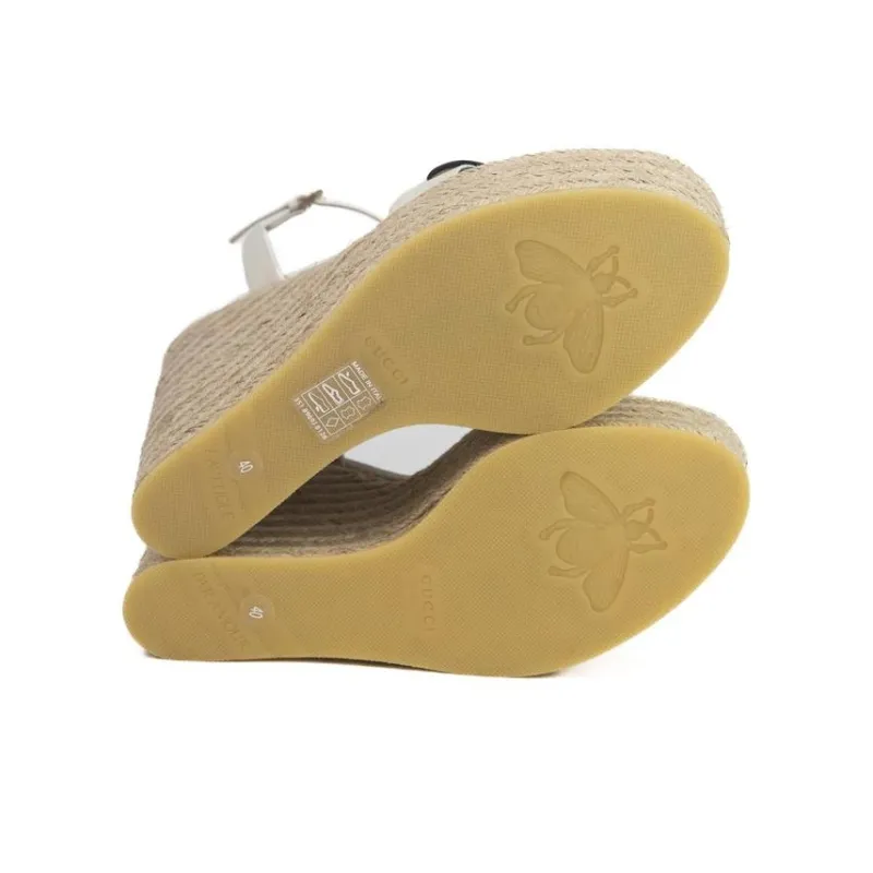 GUCCI Aitana Logo Espadrille Sandals-4
