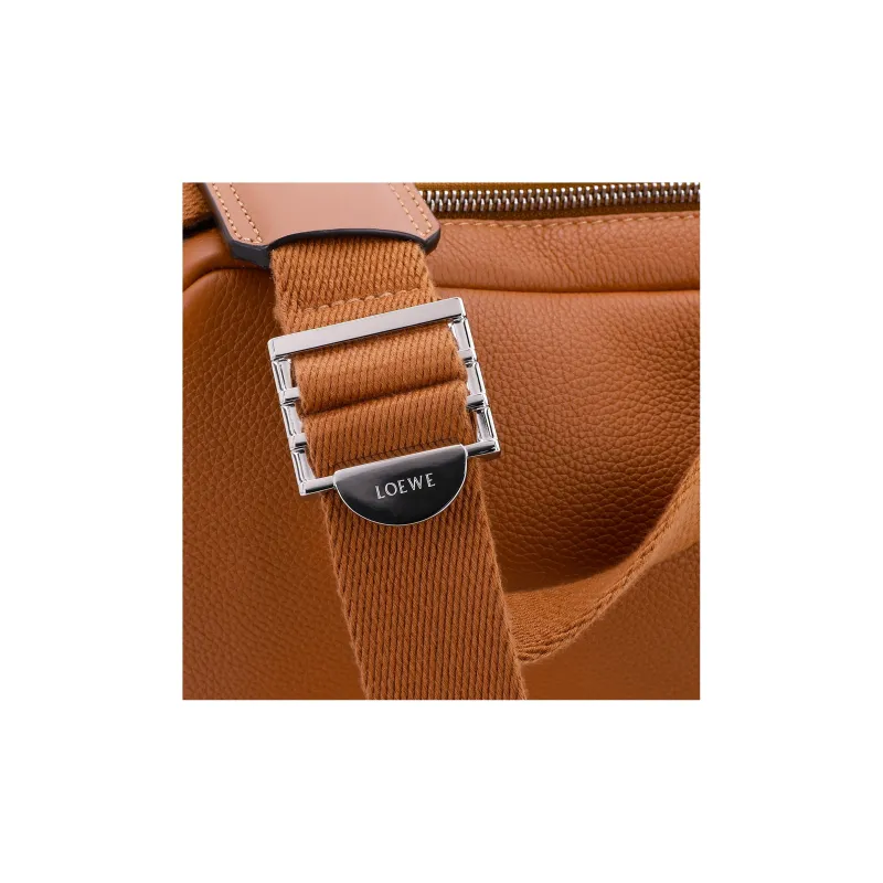LOEWE Military Rolled Cow Leather Messenger Bag Shoulder Bag Crossbody Bag Extra Small Men's Tawny-7