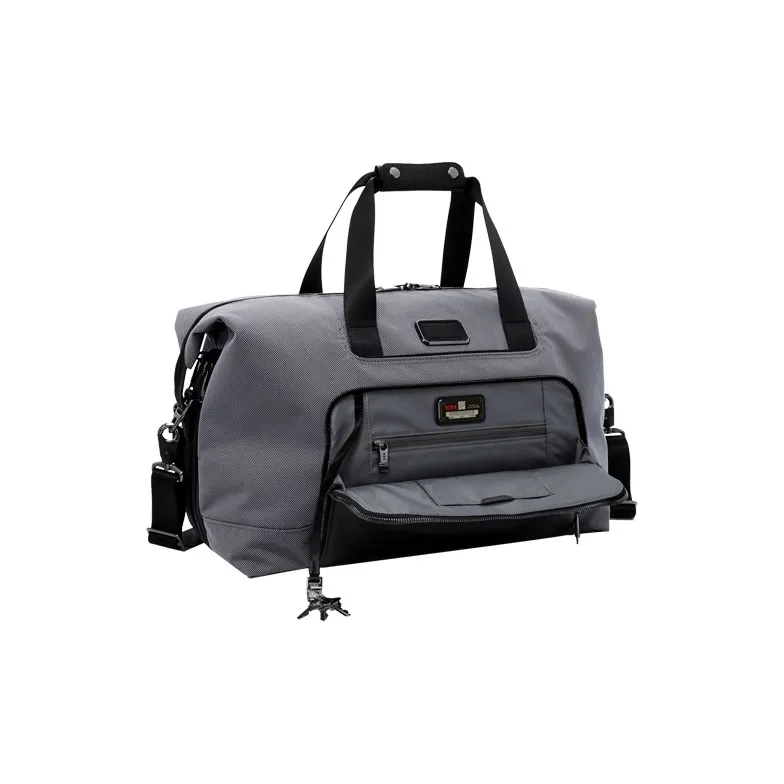 TUMI Fabric One Shoulder Handbag Travel Bag Men's Gray-2