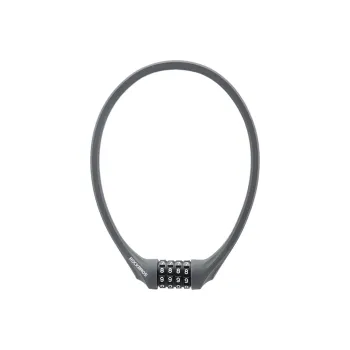 ROCKBROS Bicycle Locks Soft Steel Wire Silicone Aluminum Alloy Cable Lock
