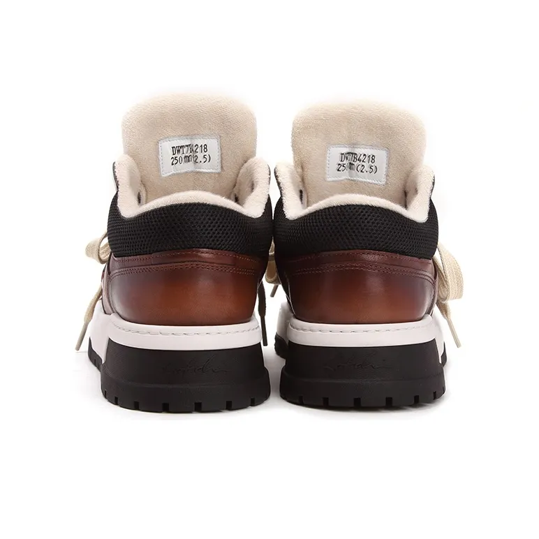 Satchi Low-Top Casual Shoes Men's Brown-4