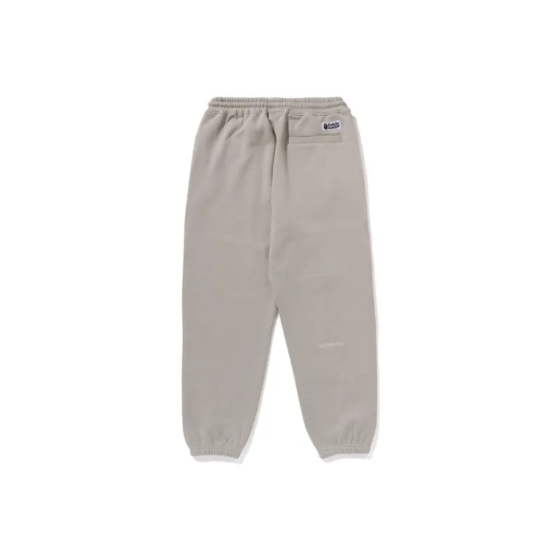 A BATHING APE Logo-patch Cotton Blend Track Pants-3