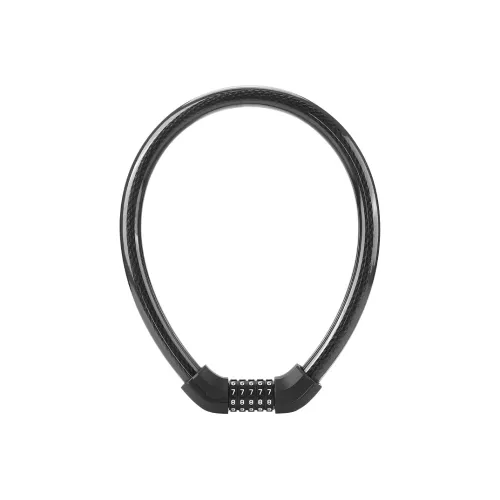 WEST BIKING Bicycle Locks Cable Zinc Alloy Lock Core Anti Pry Water Resistant Anti Rust Cable Lock