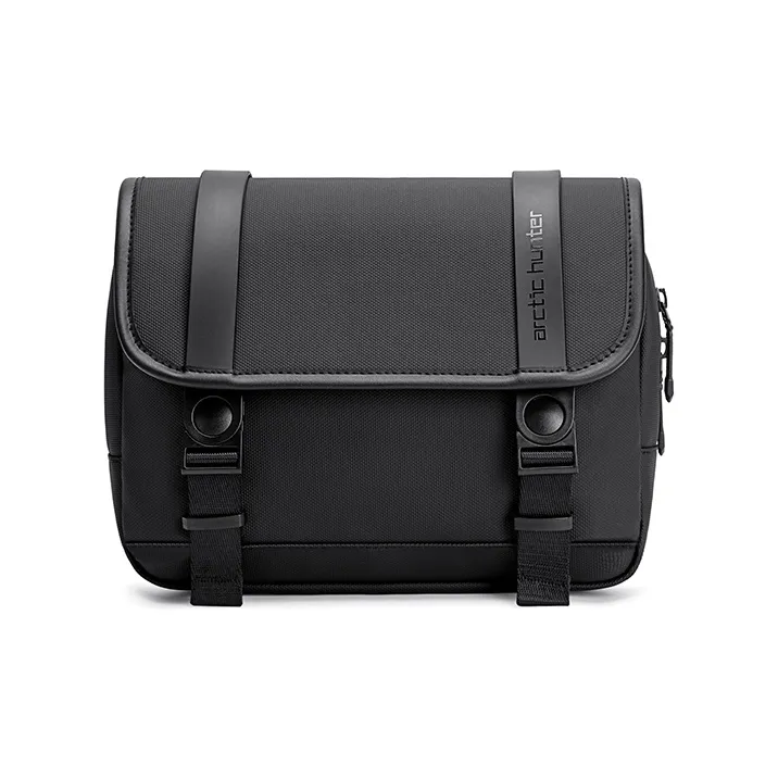 ARCTIC HUNTER Polyester One Shoulder Crossbody Camera Bag Camera Bag Small Size Unisex Black/Gray-0
