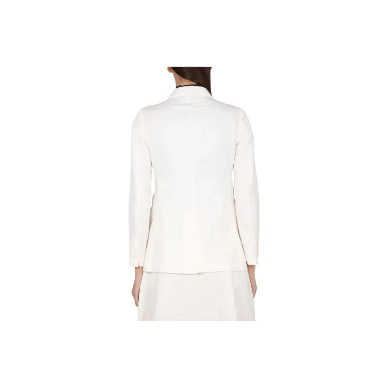 ASPESI Flap Pocketed Double Breasted Blazer-1