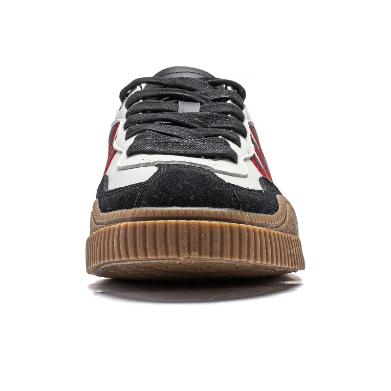 LiNing Yunchuan V2 Anti-Slip Wear-Resistant Low-Top Trendy Board Shoes Men's Gray Black-4