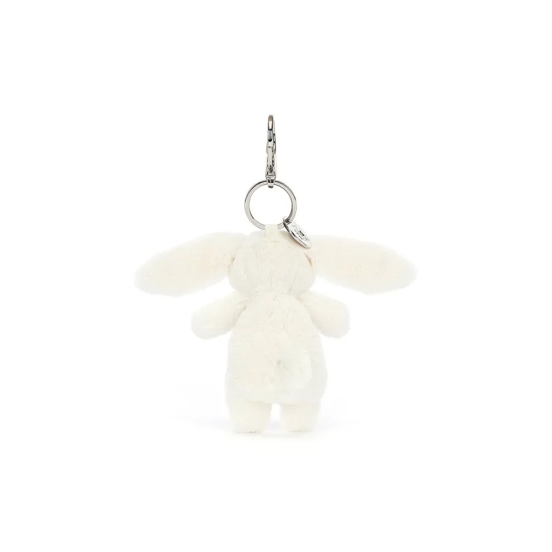 JELLYCAT Bashful Bunny Cream Bag Charm-2