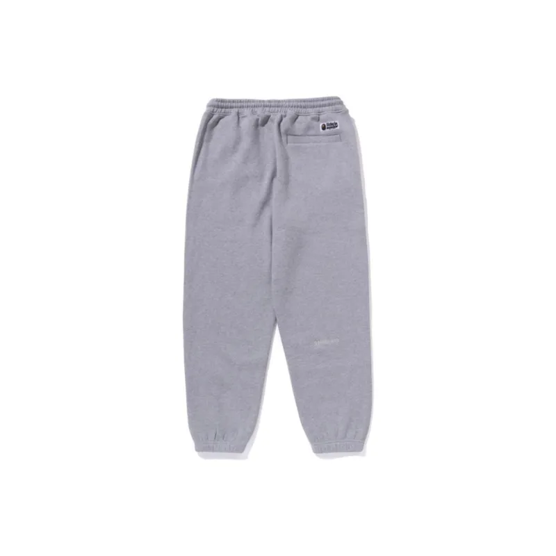A BATHING APE Logo-patch Cotton Blend Track Pants-5