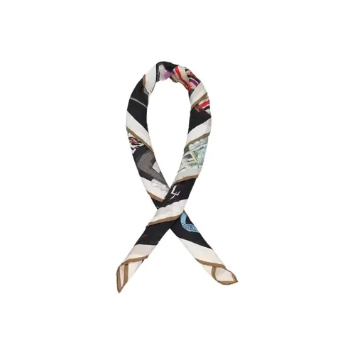 FENDI Silk Scarves Women's Multicolor