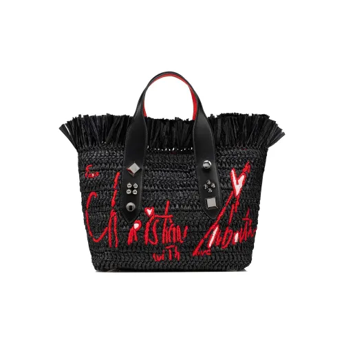 CL LUBOTING Nappa Leather Crossbody Bag Womens Black