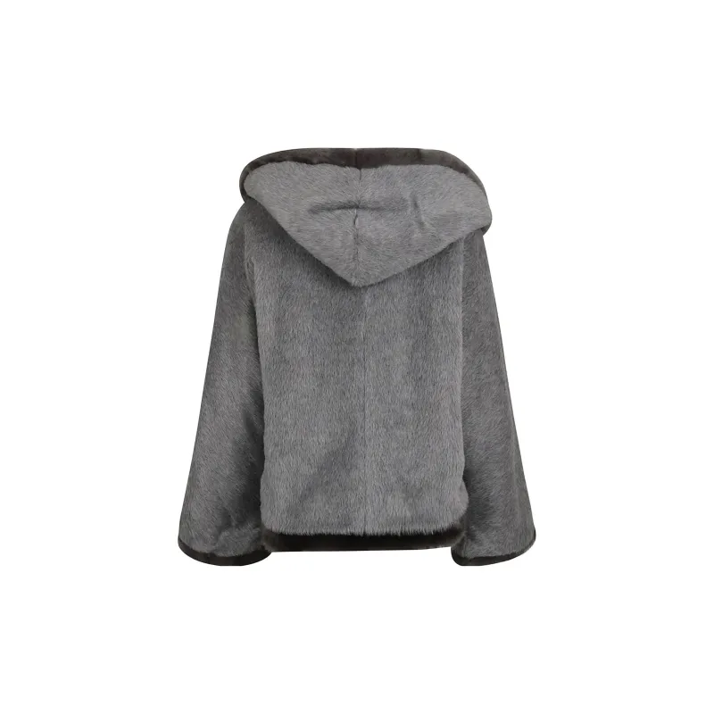 ALBERTA FERRETTI Brushed Cape-1